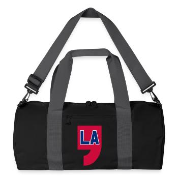 COMMA LA, CAMALA HARRIS FOR PRESIDENT 2024 - Recycled Duffel Bag - black/graphite grey - Front