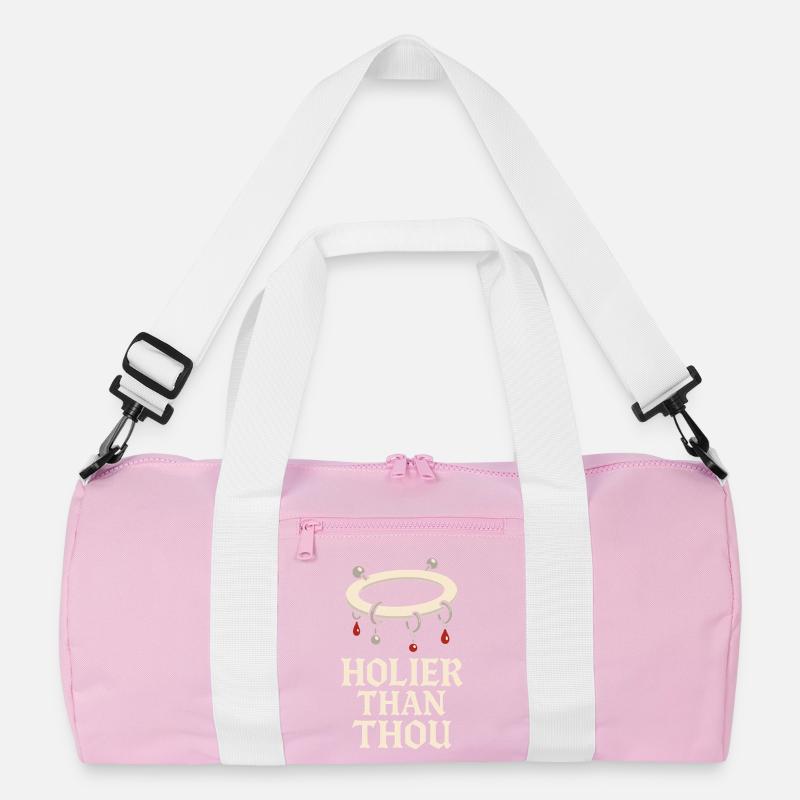 Piercing Addict Body Mod Enthusiast Recycelte Duffel Bag