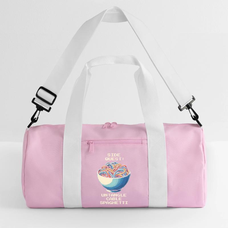 Cable clutter untangled | Cable management Recycled Duffel Bag