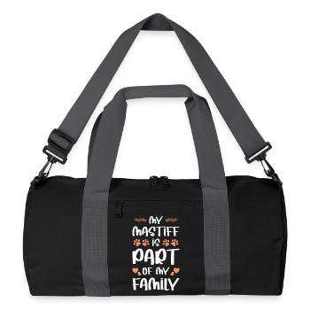 Mastiff - Recycled Duffel Bag - black/graphite grey - Front