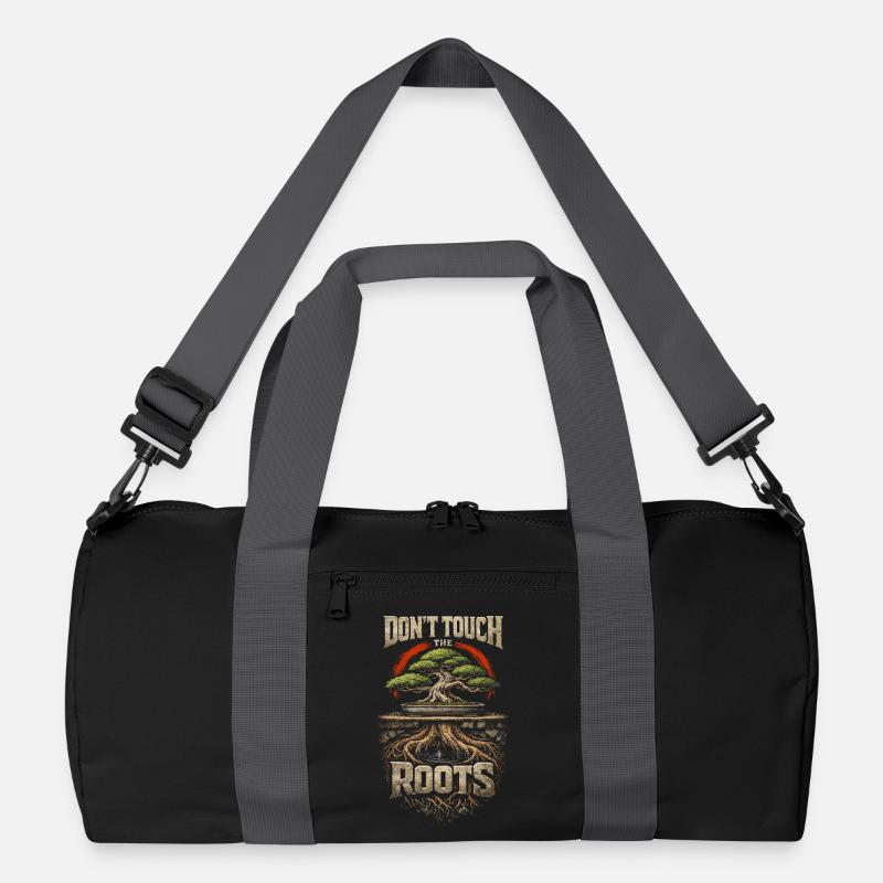 Bonsai Tree Don't Touch The Roots Recycled Duffel Bag