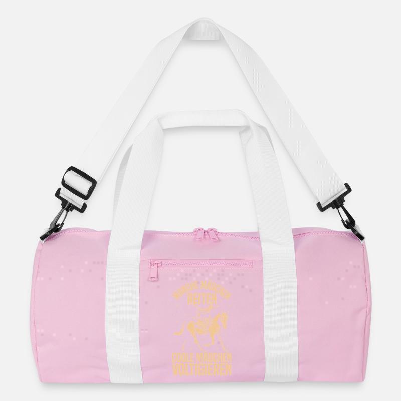 Coole Mädchen Voltigieren Pferd Reiten Recycelte Duffel Bag