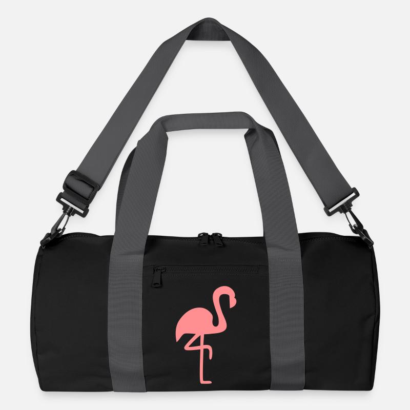 Flamingo Pink Tier Geschenk Recycelte Duffel Bag