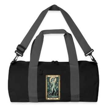 Les créatures mythologiques de Tikbalang - Sac de sport recyclé - noir/gris graphite - Devant