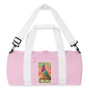 Pigeons Pigeon - Sac de sport recyclé - rose/blanc - Devant