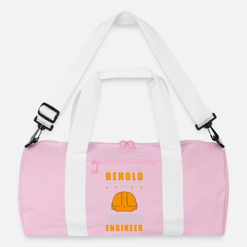 Fabulous Engineer Helmet Recycled Duffel Bag