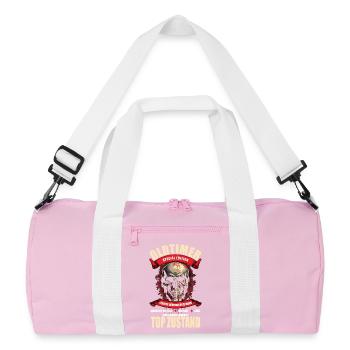 Oldtimer - Édition spéciale - Sac de sport recyclé - rose/blanc - Devant