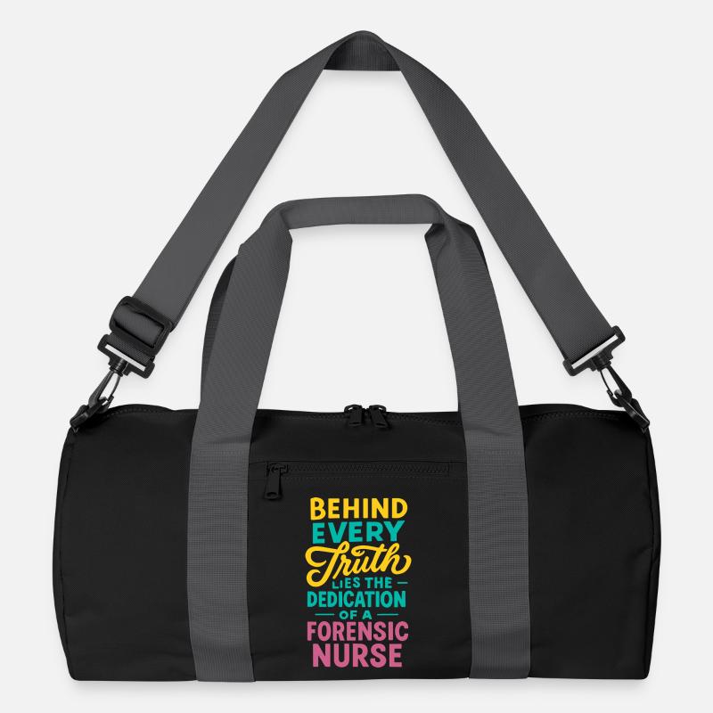 Forensic Nurse Practitioner Every Truth Lies Recycelte Duffel Bag