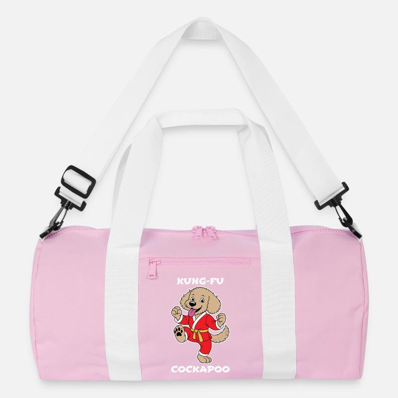 Cockapoo Kung-Fu Recycelte Duffel Bag