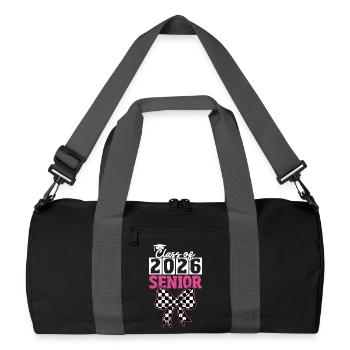 Class of 2026 Senior Graduation - Recycled Duffel Bag - black/graphite grey - Front