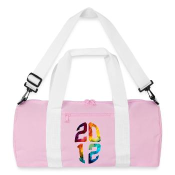 14 YEARS OLD 2012 14TH BIRTHDAY - Recycled Duffel Bag - pink/white - Front