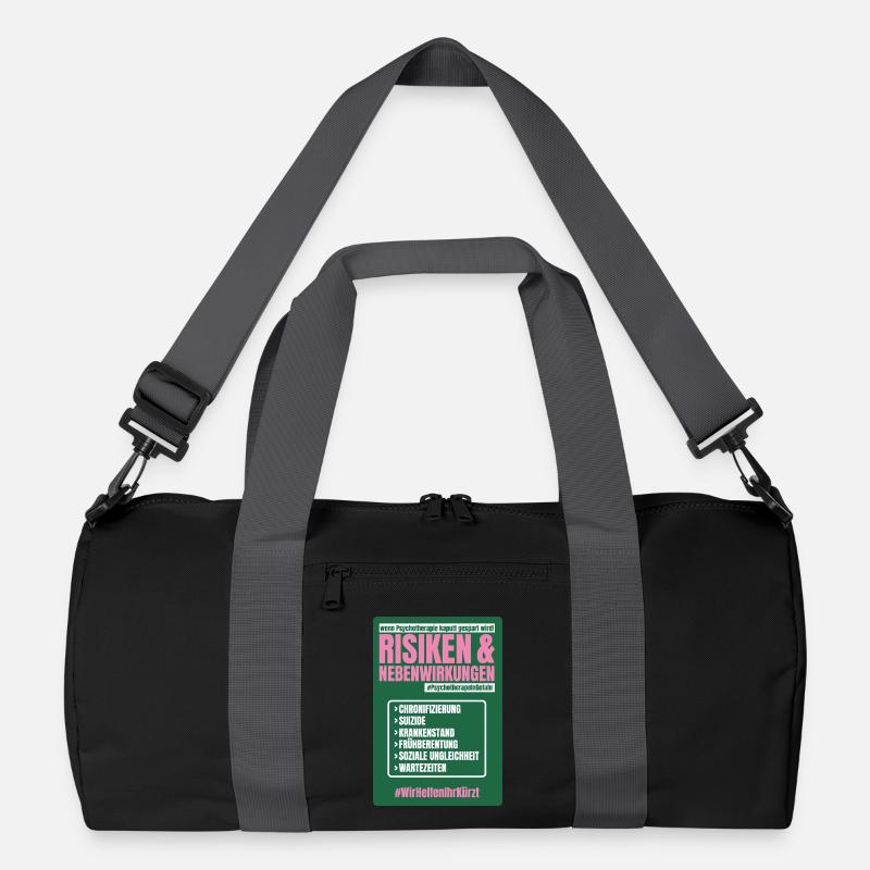 PSYCHO_03 Recycelte Duffel Bag