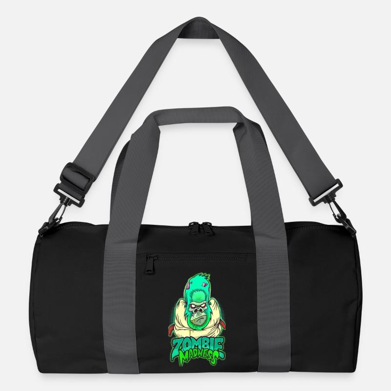 Zombie Gorilla Recycelte Duffel Bag