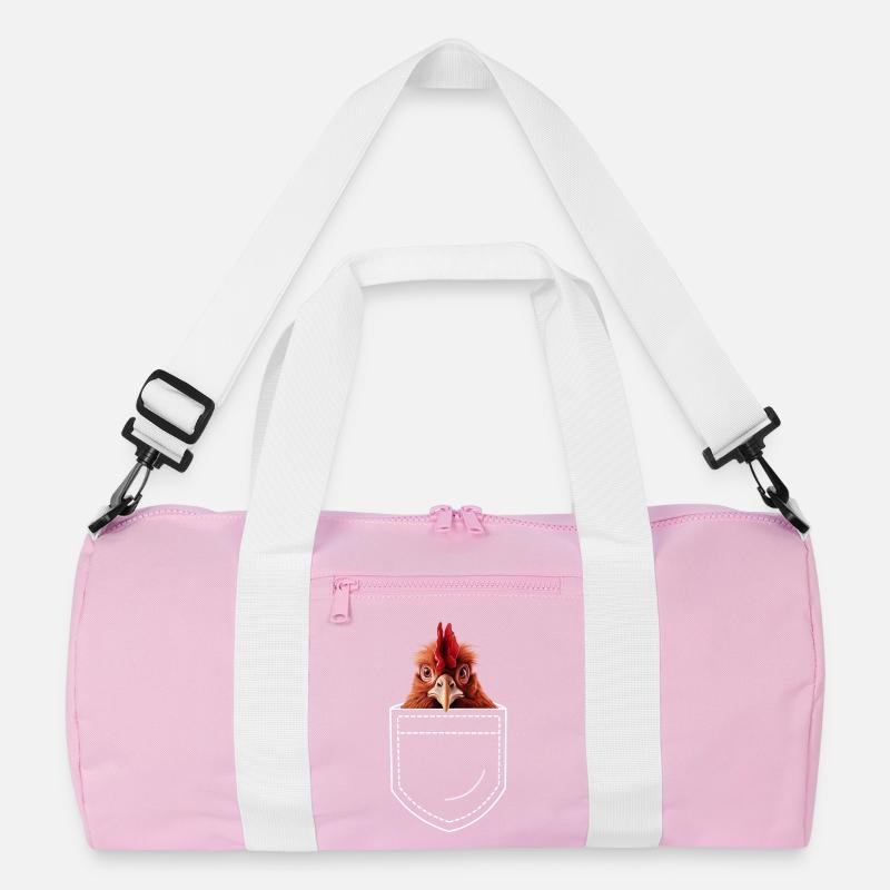 Chicken Recycled Duffel Bag