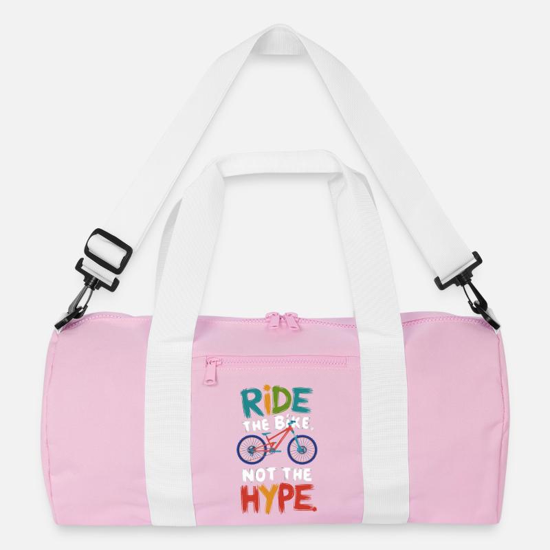 Lebendiges Bike-Rallye-Statement Recycelte Duffel Bag