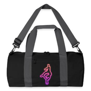 Acrobaties aériennes en tissu vertical, filles Soie aérienne - Sac de sport recyclé - noir/gris graphite - Devant