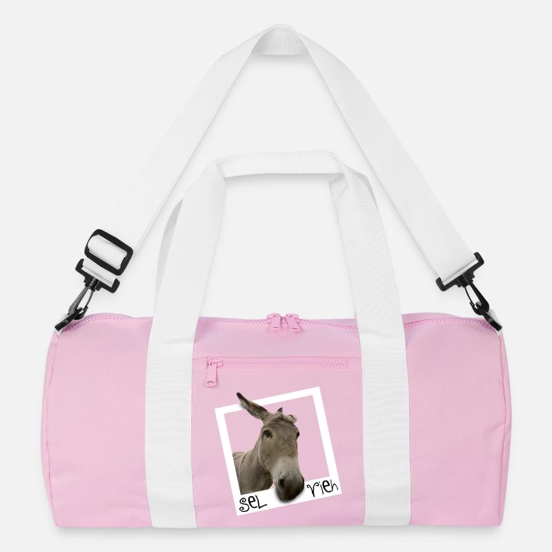 Selfie - Sel Vieh Recycelte Duffel Bag