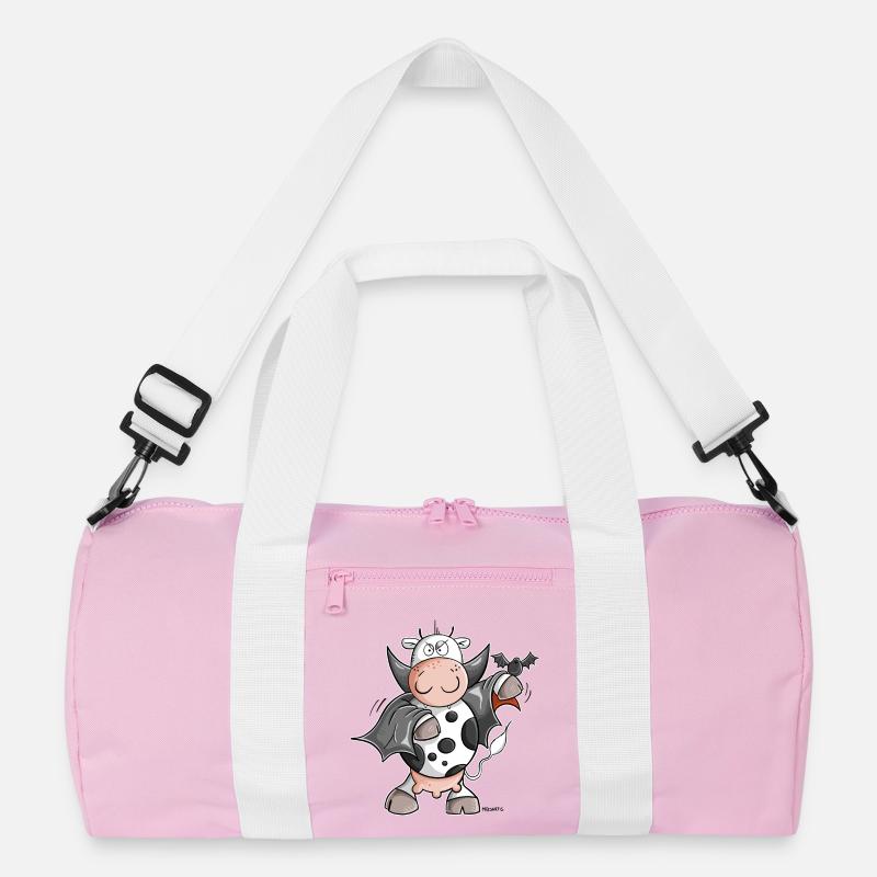 Dracula Kuh I Vampir Fun Recycelte Duffel Bag
