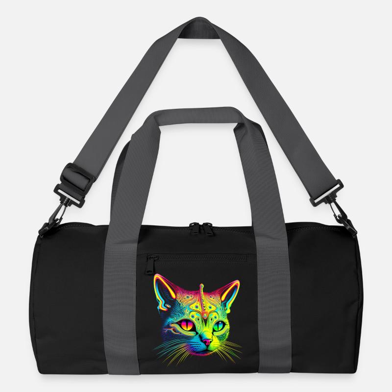 Katzen-Alien Recycelte Duffel Bag
