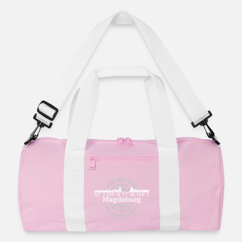 Skyline Magdeburg Recycelte Duffel Bag