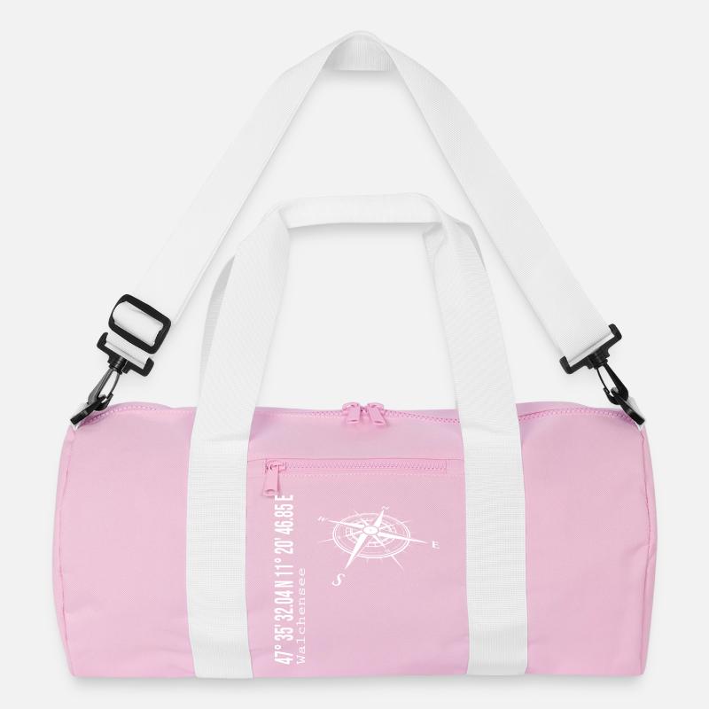 Koordinaten Walchensee Recycelte Duffel Bag