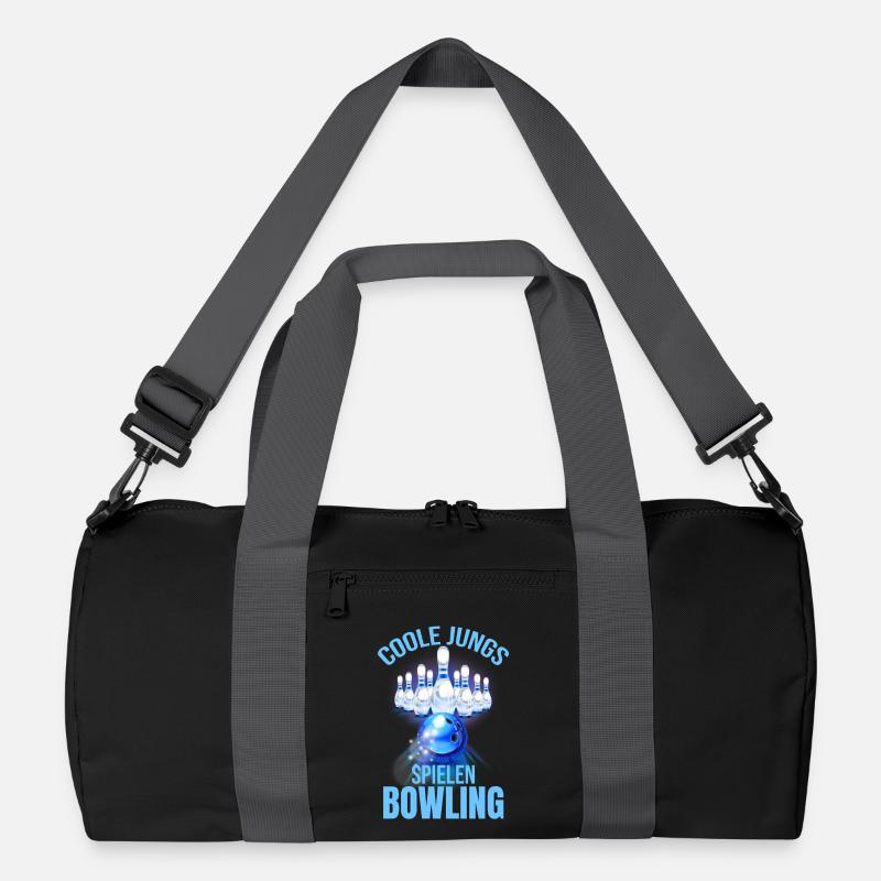 Coole Jungs spielen Bowling Recycelte Duffel Bag