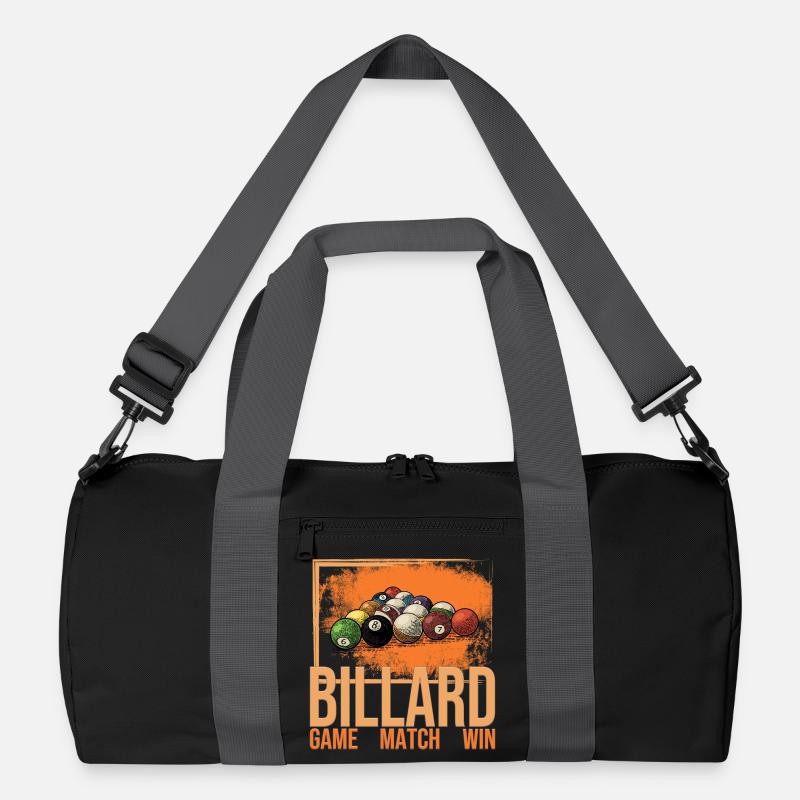 Game - Match - Win - Billard Recycelte Duffel Bag