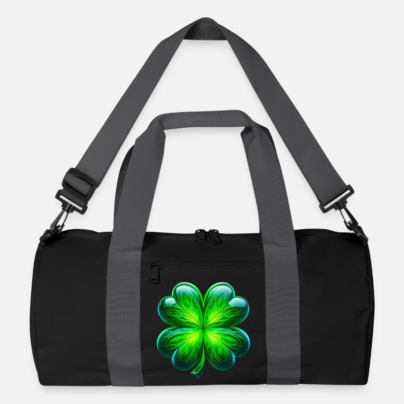 Four-leaf clover Recycled Duffel Bag