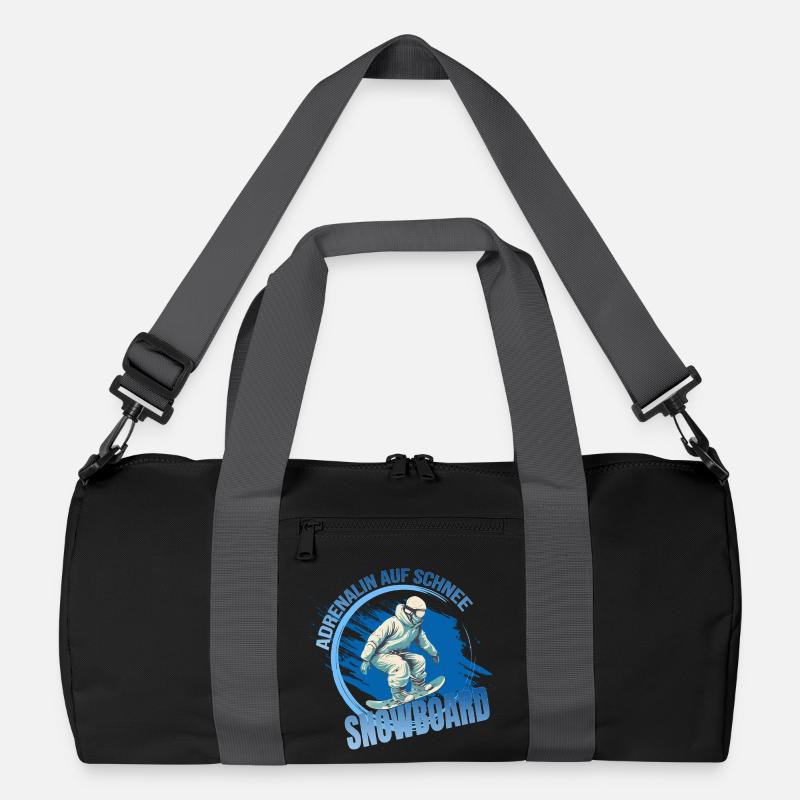 Adrenalin auf Schnee - Snowboard Recycelte Duffel Bag