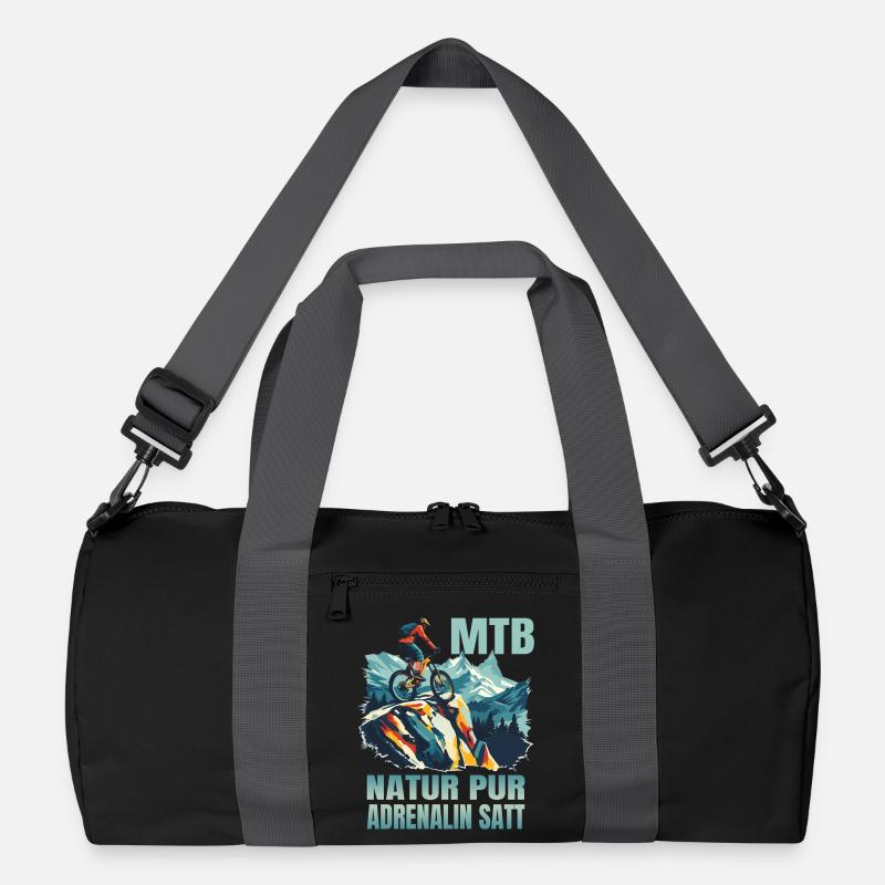 MTB: Natur pur - Adrenalin satt Recycelte Duffel Bag