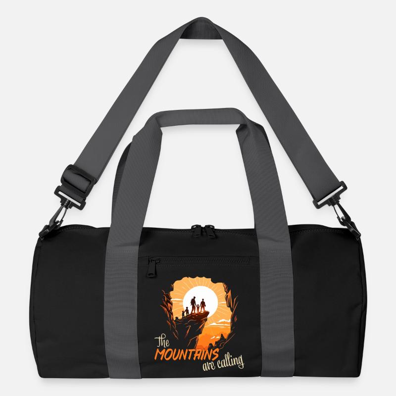 The mountains are calling Recycelte Duffel Bag