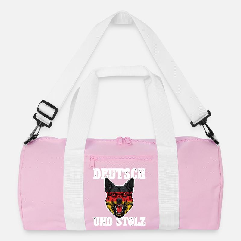 Deutscher Schäferhund Recycelte Duffel Bag