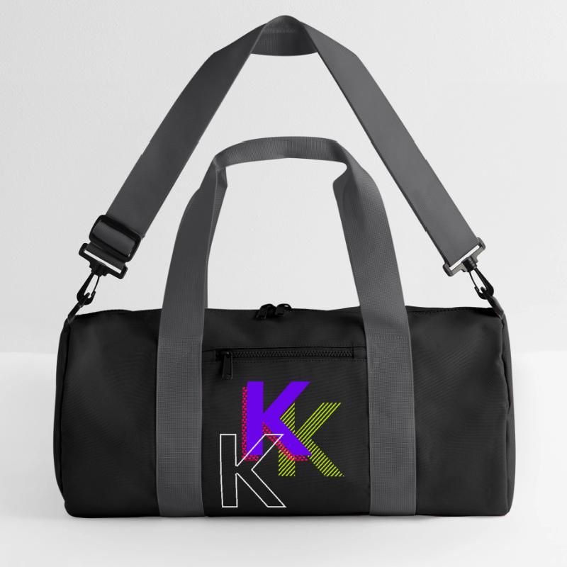 k - Conception de graffitis Sac de sport recyclé