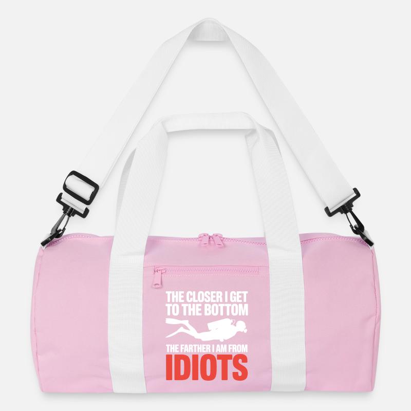Bottom Dive: Closer Farther from Idiots Recycled Duffel Bag