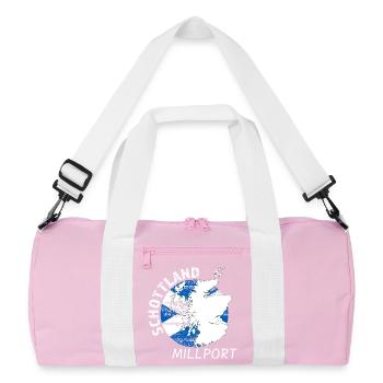Millport - Sac de sport recyclé - rose/blanc - Devant