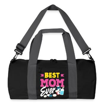 Apotheker Pharmazeutisch-technischer - Recycelte Duffel Bag - Schwarz/Graphitgrau - Vorne