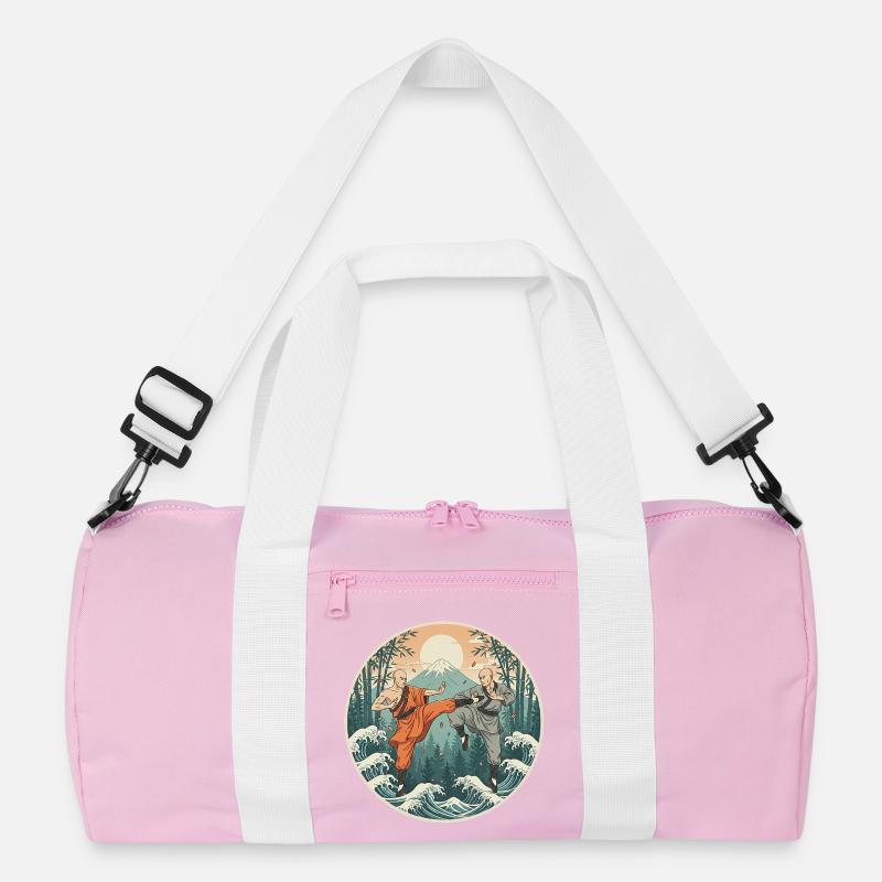 Kung Fu Kampfkunst Recycelte Duffel Bag