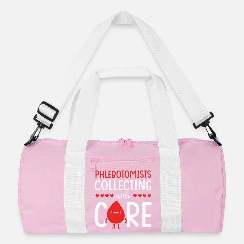 Blutspende Blut Blutspender Recycelte Duffel Bag