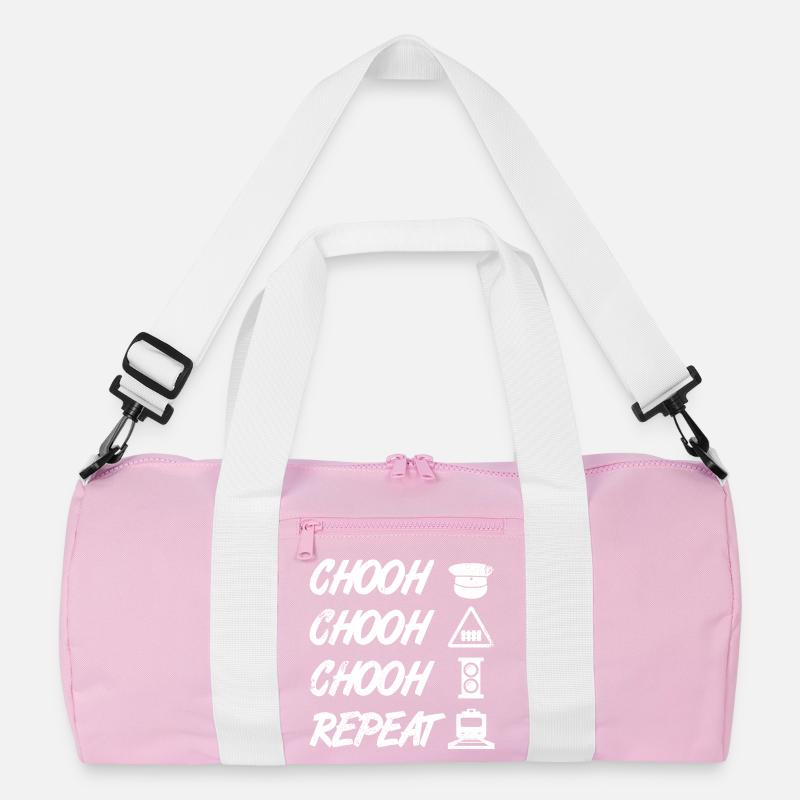 Lustiger Eisenbahner Recycelte Duffel Bag