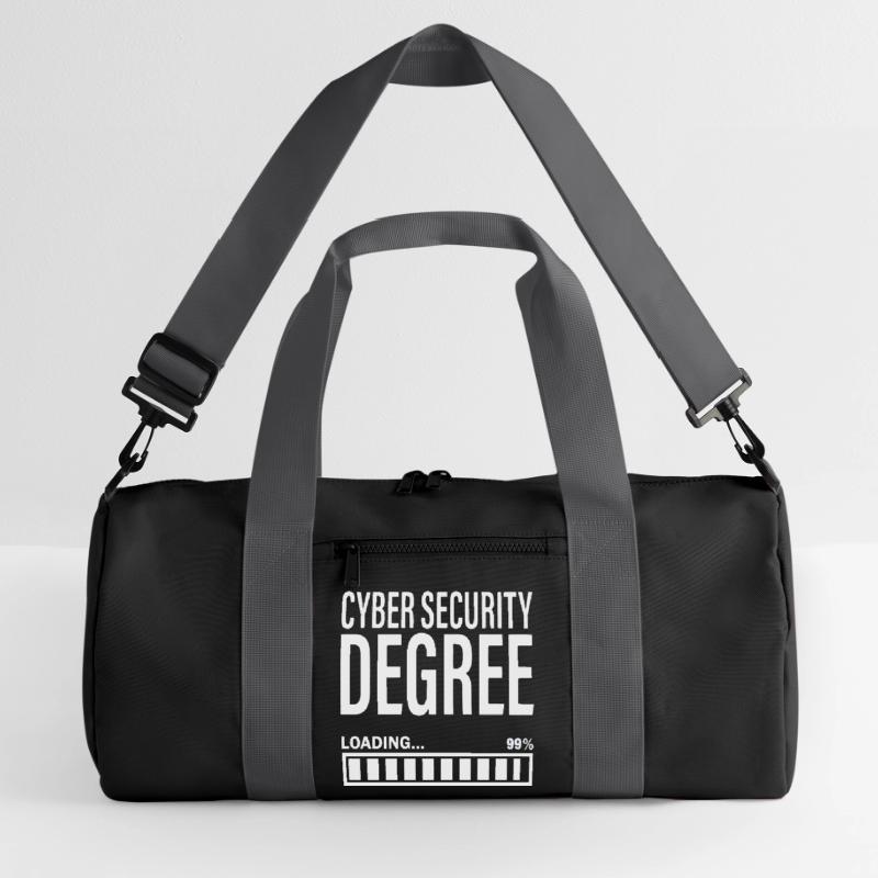 Cybersecurity Student Engineer Cyber Security Recycled Duffel Bag