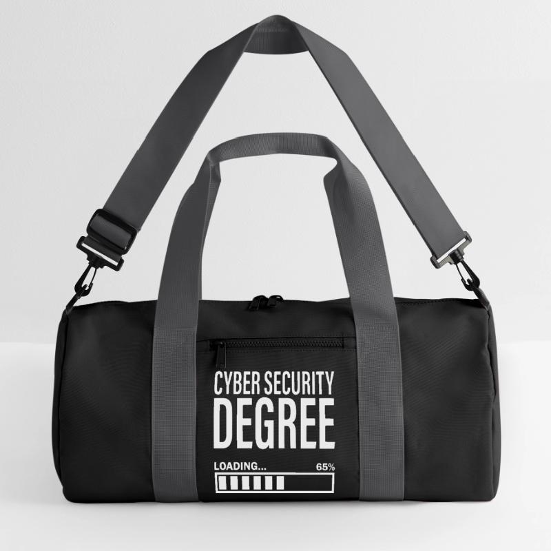 Cybersecurity Student Engineer Cyber Security Recycled Duffel Bag