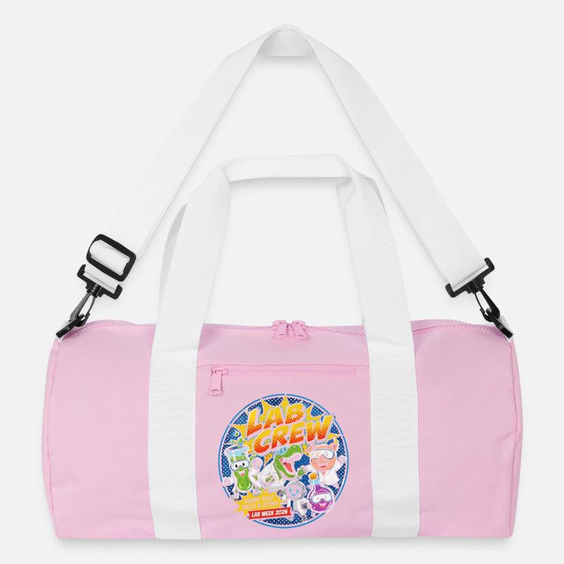 Lab Crew 2026: Comic Strip Lab Team Recycled Duffel Bag