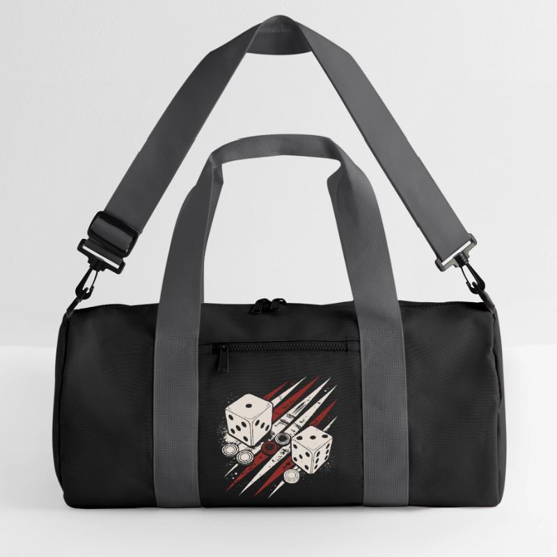 Backgammon | Brettspiel | Geschenk Recycelte Duffel Bag