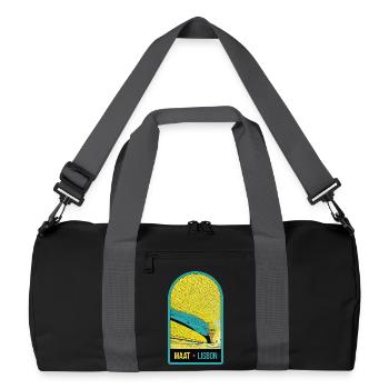 MAAT, Lisbon: Art, Architecture, Technology - Recycled Duffel Bag - black/graphite grey - Front