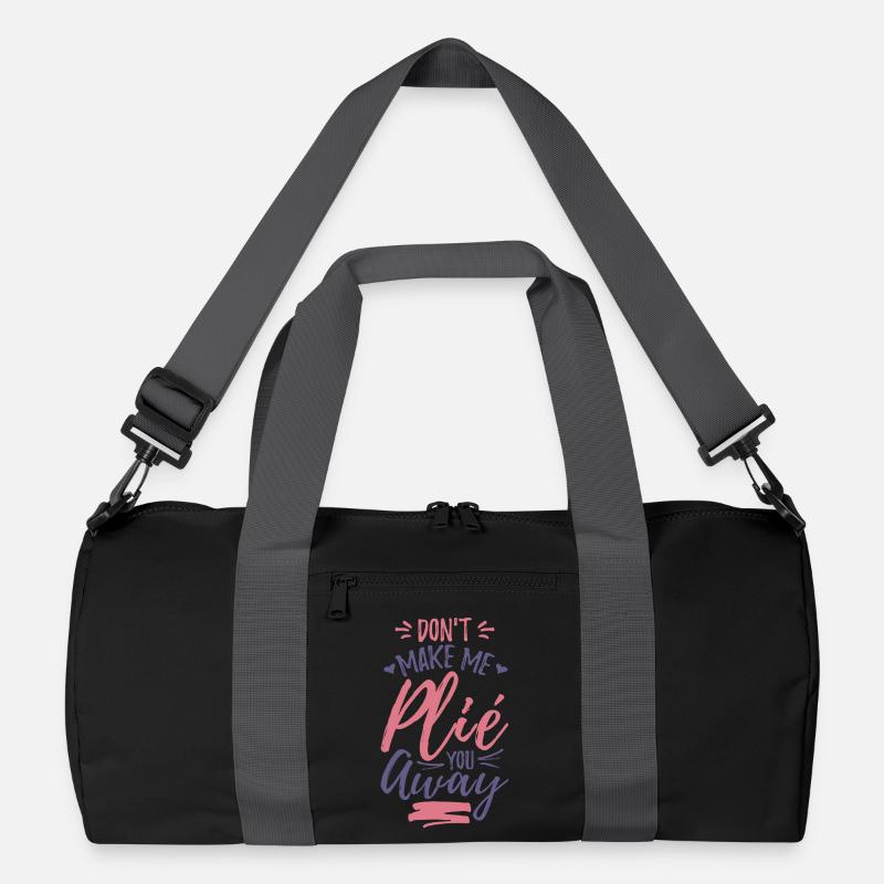 Funny Ballet Joke Recycled Duffel Bag