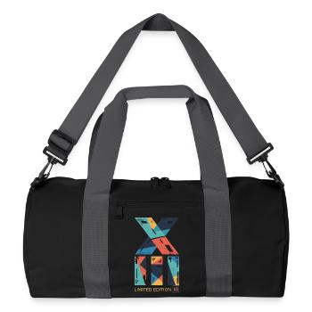 Edition Limitée Roman XIII 13 Ans Anniversaire - Sac de sport recyclé - noir/gris graphite - Devant