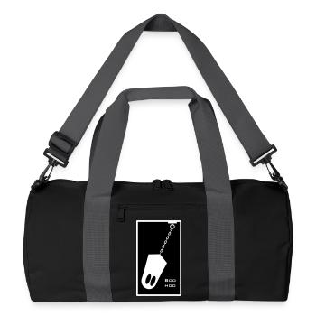 Ghost in chain - Recycled Duffel Bag - black/graphite grey - Front