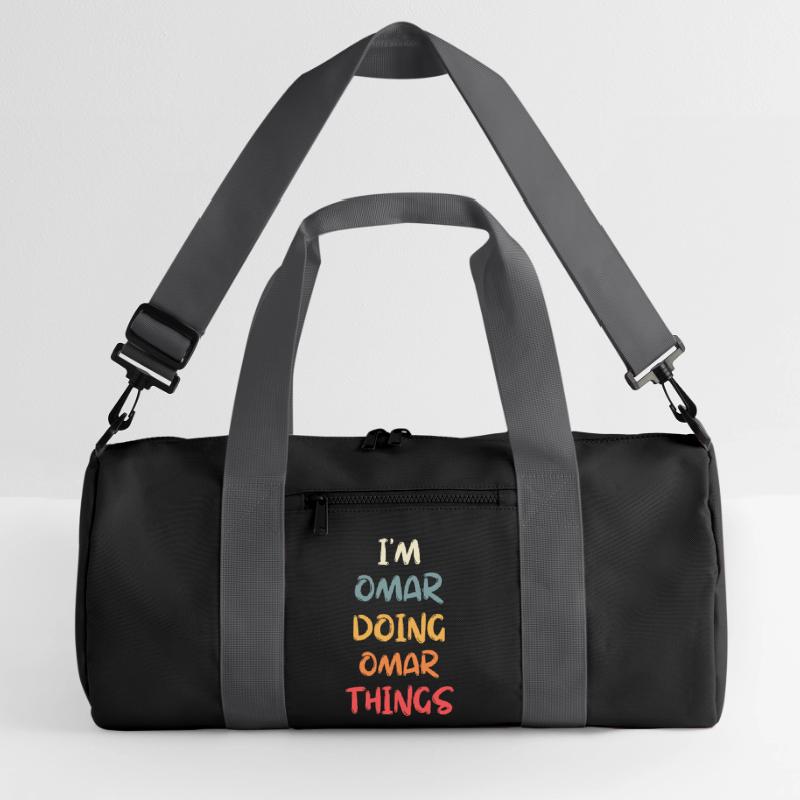 Omar Name Omar Personalized Name First Given Sac de sport recyclé