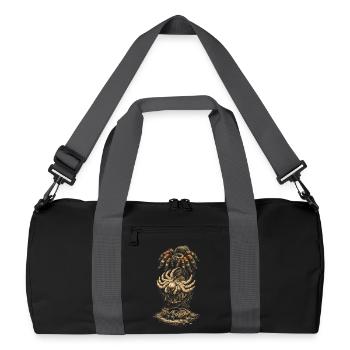 Tarantula - Recycled Duffel Bag - black/graphite grey - Front
