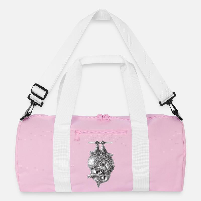 Vampire Owl - Dracula Owl Recycled Duffel Bag